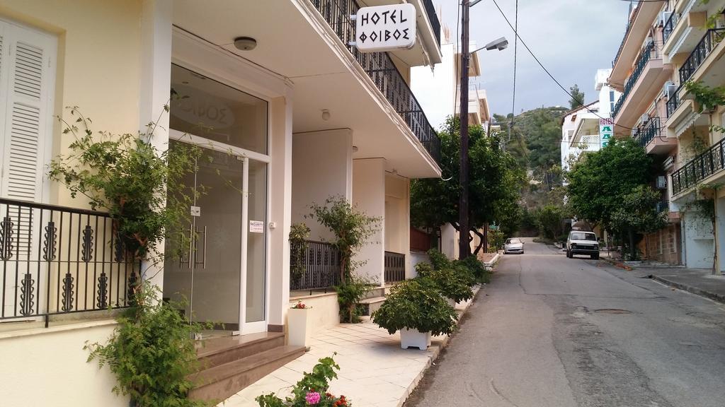 Foivos Hotel Lutrá Edipszú Kültér fotó