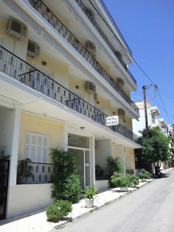 Foivos Hotel Lutrá Edipszú Kültér fotó